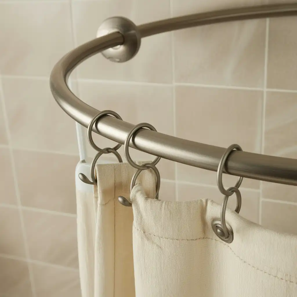 Het Kiezen van de Juiste Douchegordijnstang voor je Badkamer